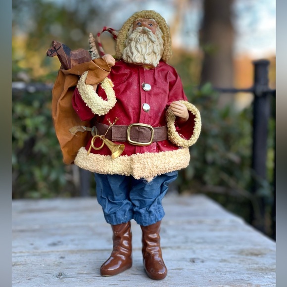 Clothtique Possible Dreams vintage Santa Clause Christmas decor - Picture 3 of 11